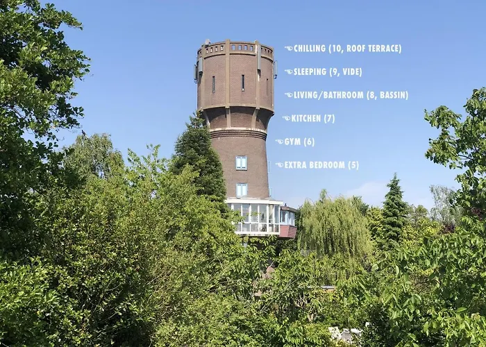 Verblijf Boven In De Watertoren Van Strijen Met Dakterras photo